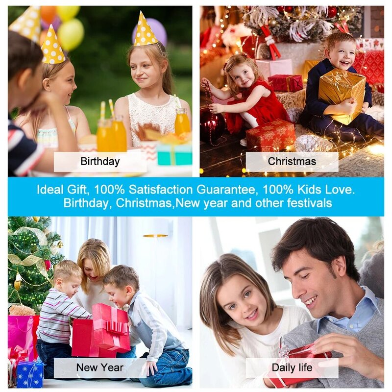 Retevis-RT388 Walkie Talkie for Children, Radio Receiver, Kids Birthday Gift, Brinquedos para Meninos e Meninas, 2 PCs