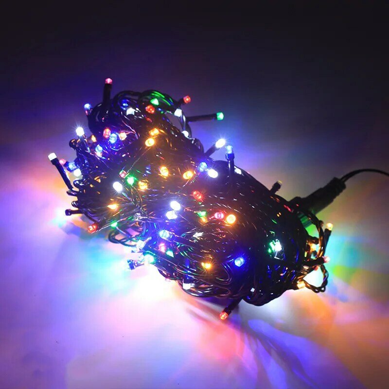 20/30/50/100 diod led zewnętrzne lampki świąteczne Led Lights Decoracion bajkowe oświetlenie ślubne Festoon energia słoneczna Led światła ogród