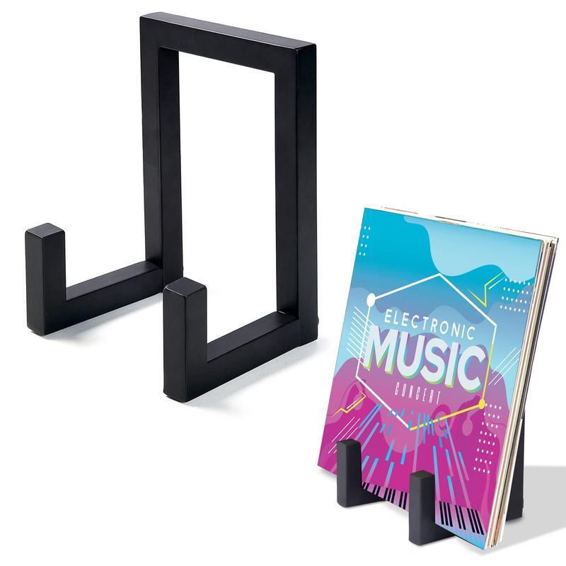 Records Storage Stands Simple Style Album Holder Record Stand Holder Long-Lasting Preservation Functional Record Display Stand