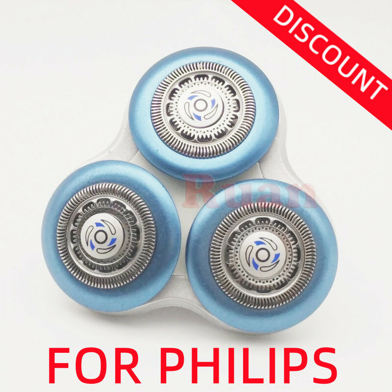 Cabeça de barbear 3D de substituição para Philips Norelco, RQ12 Plus, SensoTouch, Arcitec RQ1050, RQ1059, RQ1060, RQ1075, RQ1085, RQ1090, RQ1095