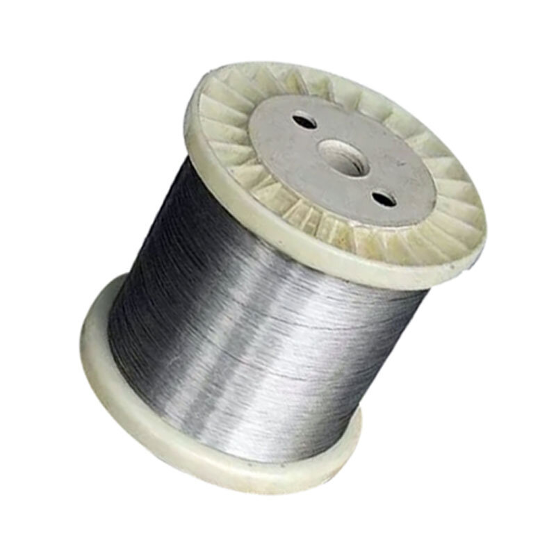 Fil de prévention de la rouille en acier inoxydable 304 dur, fil à un brin pour bricolage fait main, diamètre 0.1-1.5mm, 5m, 10m