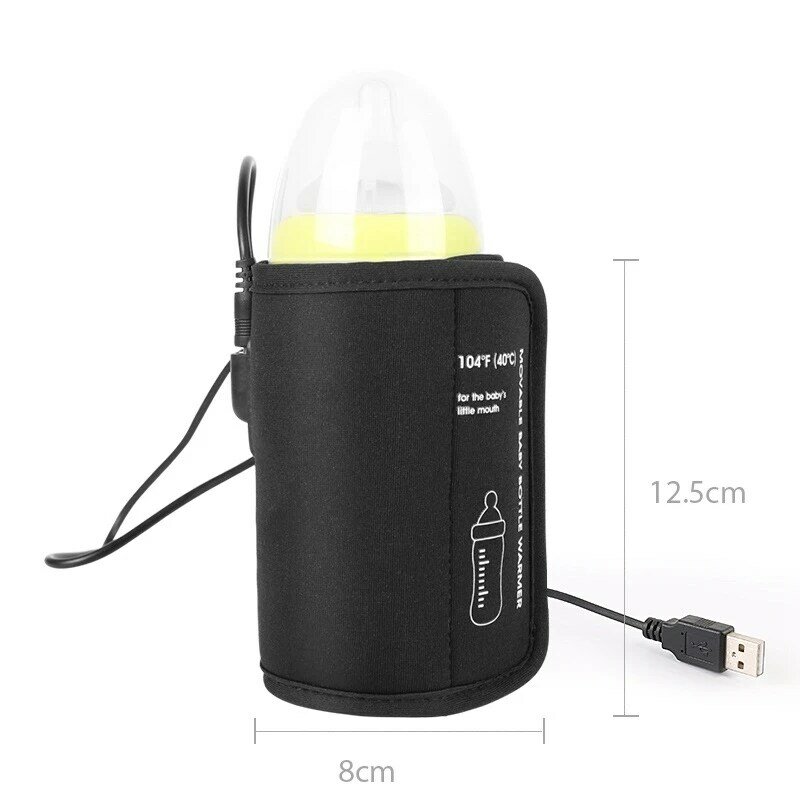 For Baby Care Thermostat Car USB Warm Milk Outdoor Portable Portable Warm Milk Baby Bottle Feeding Insulation