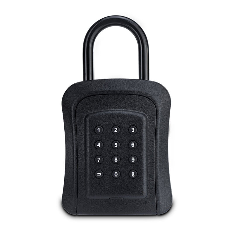 Zinc Alloy Digital Key Safe Box, TTlock App, Senha inteligente, Bloqueio portátil de segurança, Bluetooth inteligente, Fechadura eletrônica