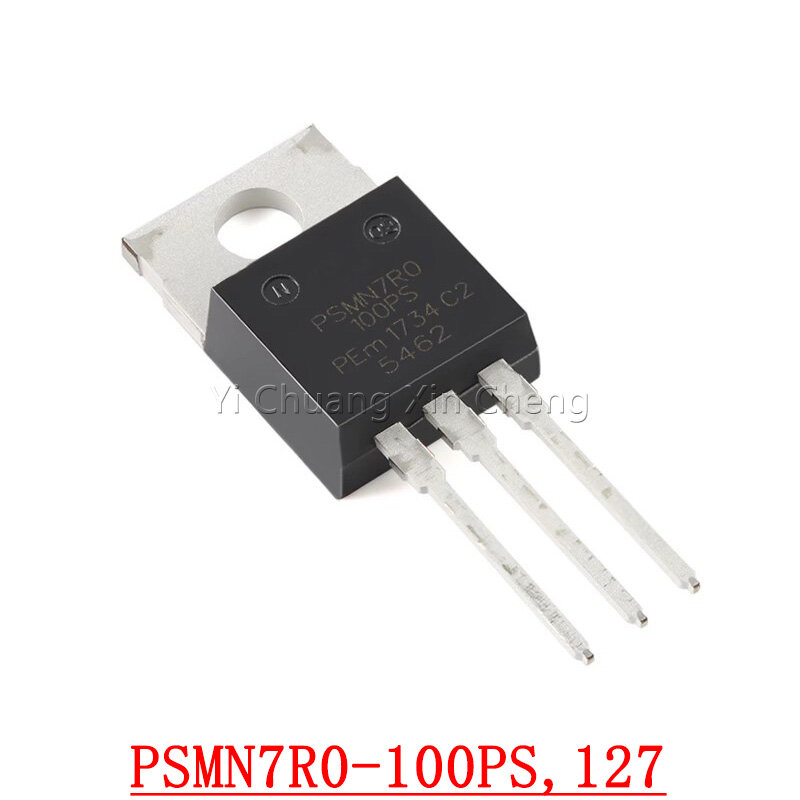 PSMN7R0-100PS Original, 127 TO-220AB, n-channel, 100V, nivel estándar MOSFET, 1 unidad, nuevo