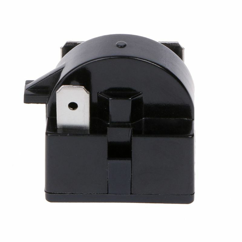 2 Pin 3 Pin 12 ohm 22 ohm Refrigerator PTC Black Compressor Protector for Refrigerator Replacement A6HB