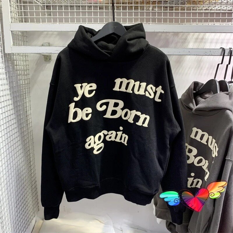 2024Hoodies Men's and Women's Personalized Letter Printed Sweater Jackets Oversized Loose Sweatshirts Hooded Sweater Trendy Tops