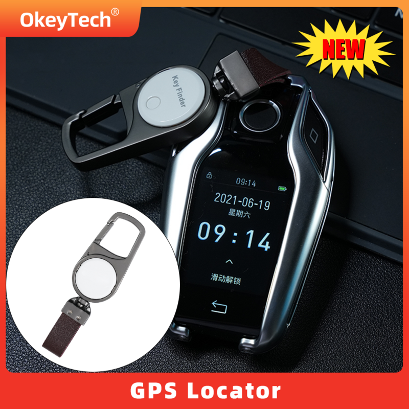 Okeytech 휴대용 GPS 로케이터, 손실 방지, 빠른 설치, CF920 CF618 CF568 스마트 자동차 키, 1 개, 2 개, 3 개