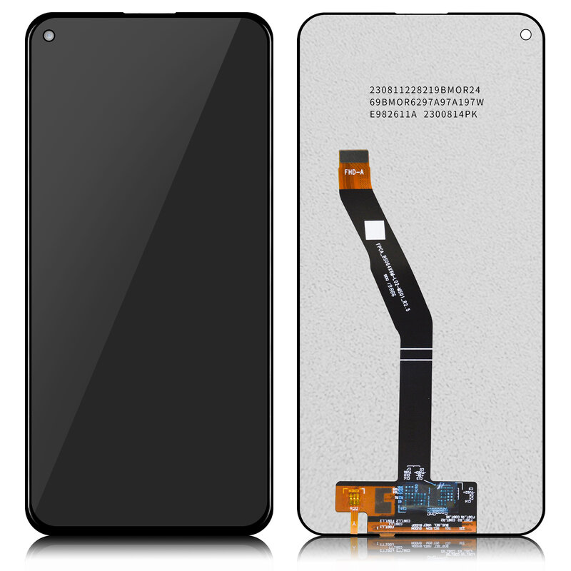 6.39 "สำหรับ Huawei P40 Lite E Honor Play3 Y7P 2020 Honor 9C หน้าจอสัมผัส Digitizer อะไหล่หน้าจอ LCD สำหรับ P40 L