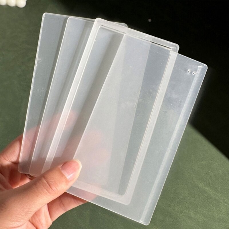 Acrylic Plate Mold Empty Plates for DIY Hand-Making Crafts