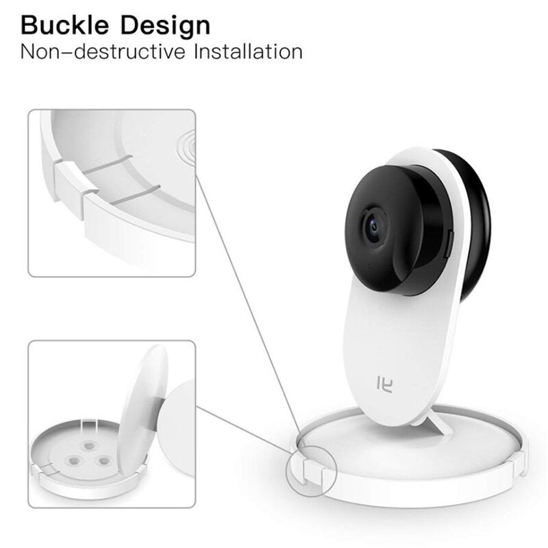 Wall Mount For YI 1080P Home Camera 360 Degree Rotating Bracket Holder For Indoor Yi/Mi Home Security Camera
