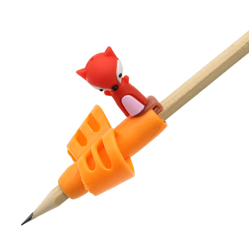어린이용 무독성 연필 홀더, 자세 교정 도구, 사무실 및 학교 용품, 3 개 + 2 개 선물
