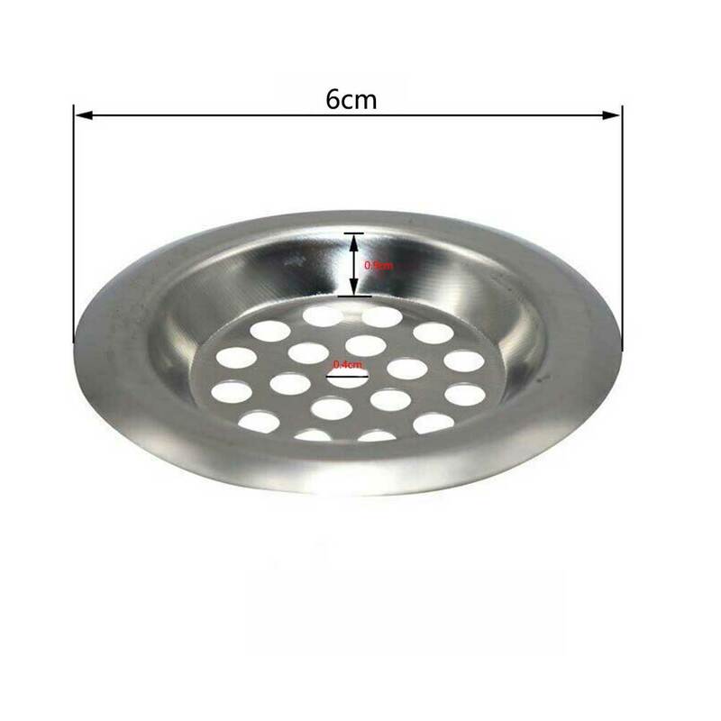Stainless Steel Sink Filter  Mesh Strainer Hair Catche Stopper Shower Drain Hole Filter Trap For Kitchen Bathroom Accessories