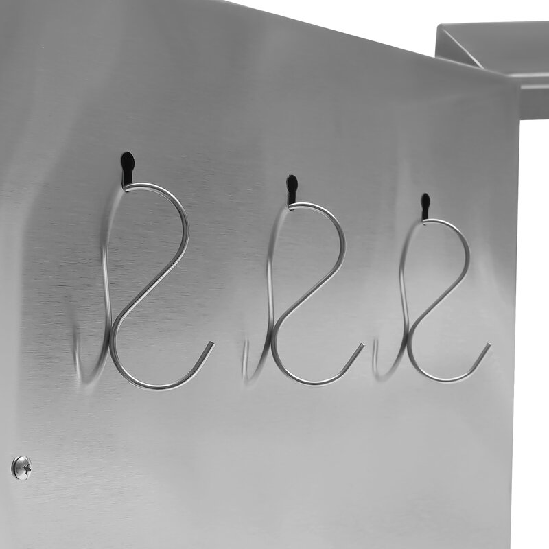Puerta de isla para barbacoa, marco de 36x21, puerta de doble acceso de acero inoxidable para cocina al aire libre
