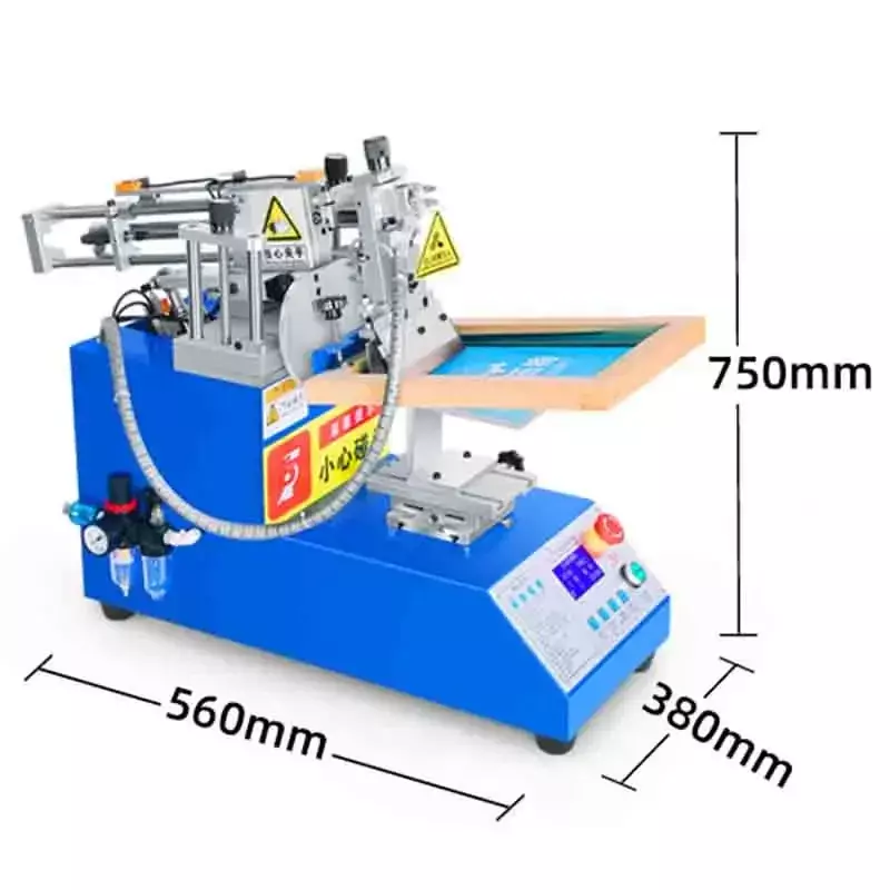 Automatic Silk Screen Printing Machine Stand Semi  Solder Paste Printing Cloth Silk Printing Mimeograph