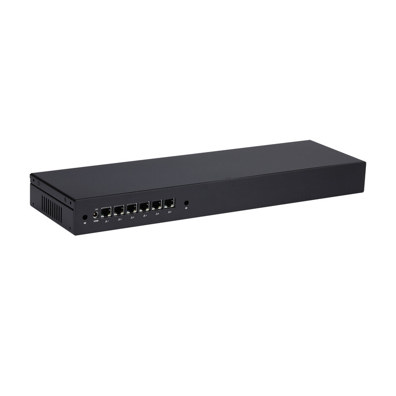 Free Shiping 1U Router case with 10th Core i3 i5 i7 6 LAN Office Router PC