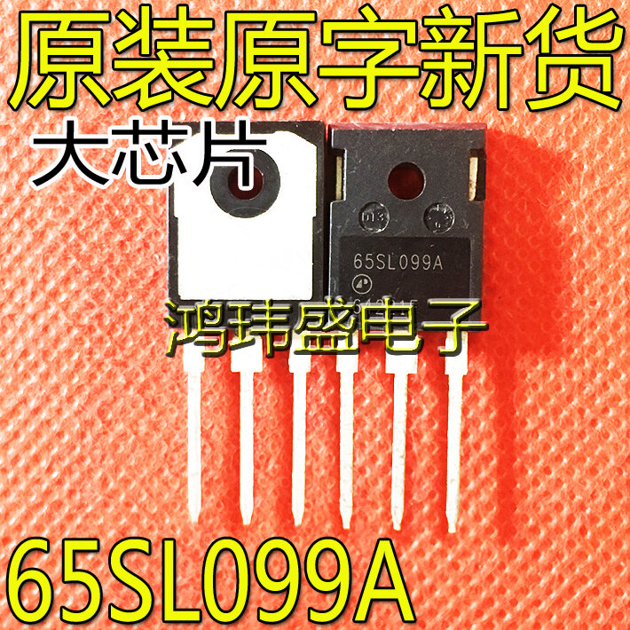 Transistor à effet de champ à canal N, original, nouveau, 65SL099, 65SL099A, TO-247, 42A, 650V, 10 pièces