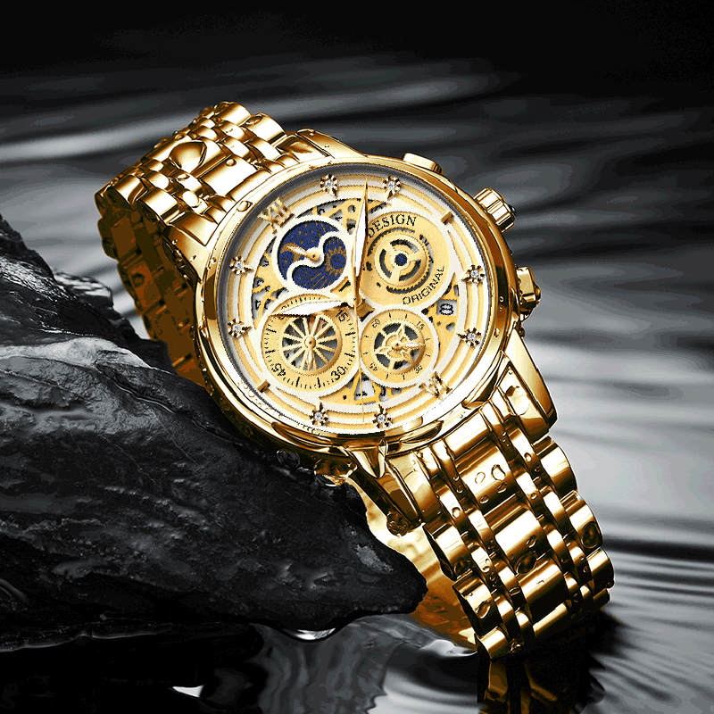 LIGE 2023 New Creative Steel women's bracciale orologi Top Brand Luxury Gold Watch Ladies Waterproof Clock Relogio Feminino + BOX