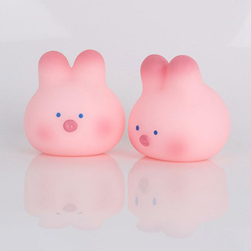 Squeezing Toy Pig Rabbit Decompression Toy Lovely Pink Squeeze Fidget Toys Soft Stress Relief Slow Rebound Toys