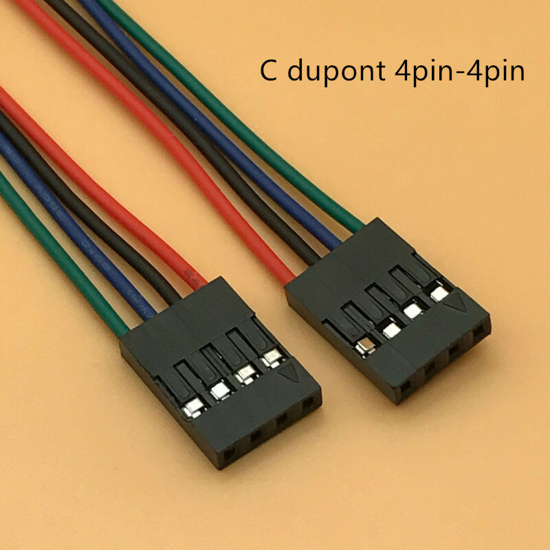0.7M/1M/2M/3M dwufazowy XH2.54 4pin do 6pin Terminal złącze do silnika kabel do Nema 42 silnik krokowy części drukarki 3D
