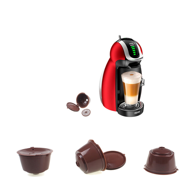 3pcs/Set Refillable Dolce Gusto coffee Capsule nescafe dolce gusto reusable capsule gusto capsules dolce gusto refill 3 Colors