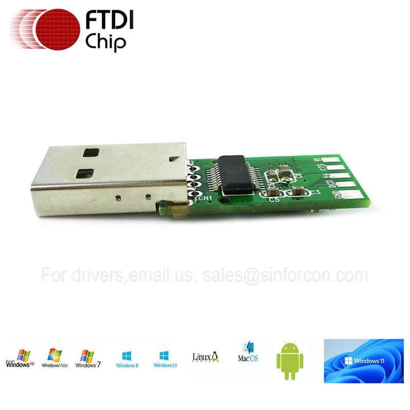 FTDI USB к RS232C для программируемого контроллера PLC, конфигурация DTE, кабель модема null_