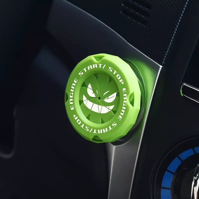 車のインテリアデザインの保護カバー,車のインテリア装飾用のストップボタン