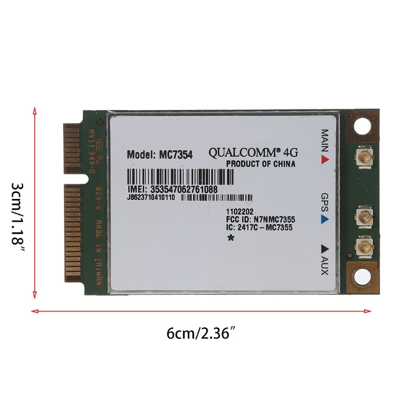 Mini modulo Lte PCI-e Scheda WAN WWAN Interfaccia USB PCI wireless per MC
