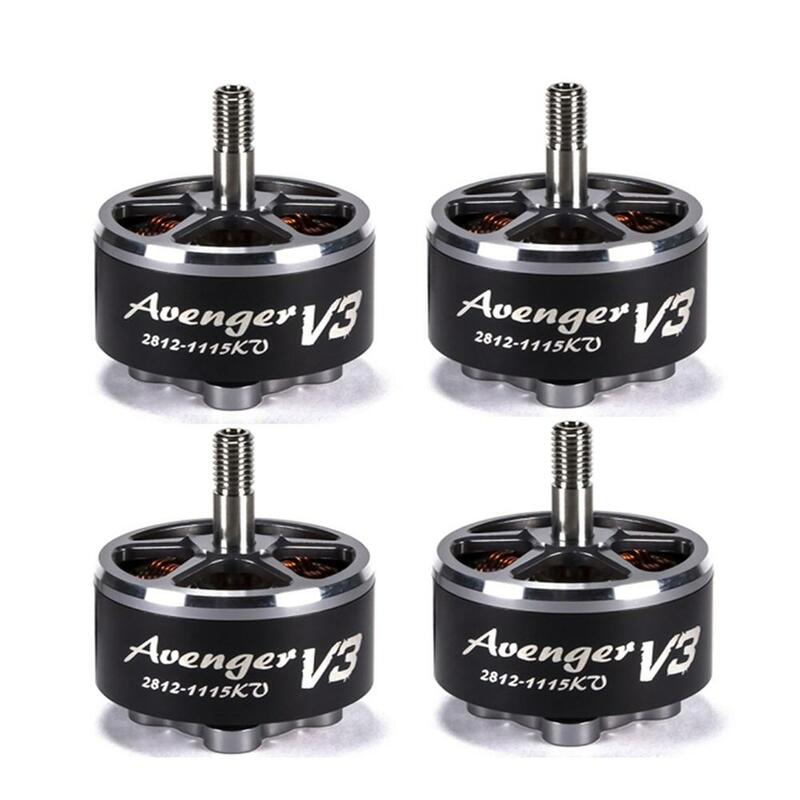 1pc/4pcs Avenger 2812 V3 900kv/1115kv Brushless Motor Replacement Parts For Fpv Multicopter For Rc Drone