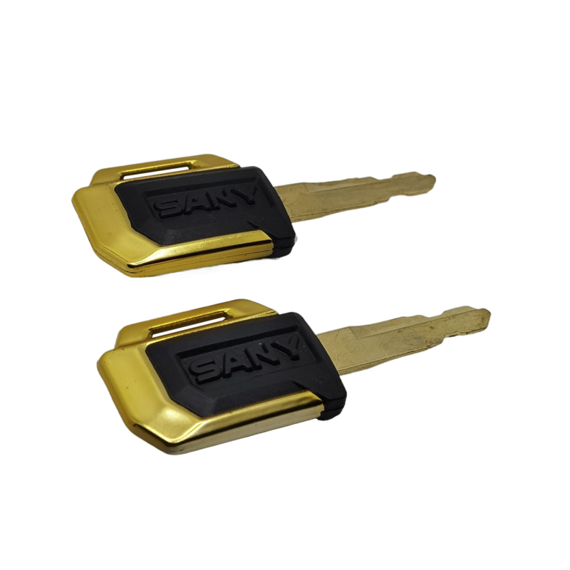 Untuk Sany 55 60 75 135 215 Sany Excavator asli baru kunci emas Tuhao kunci pengapian pintu terbuka