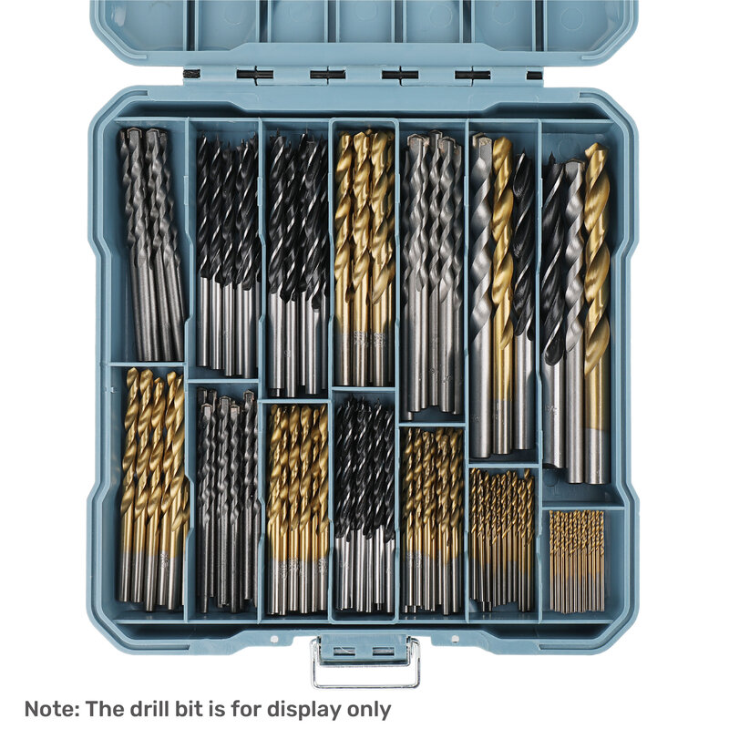 Empty Drill Bits Storage Box Toolbox Tool Accessories Woodworking Drill Bit Storage Container Nail Cutters Bit Organizer Case