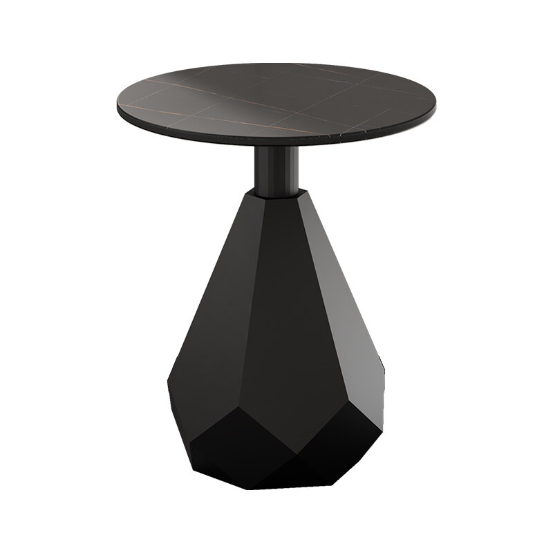 Журнальный столик для гостиной, круглый металлический Маленький мраморный дизайнерский кофейный столик, золотой, чайный, минималистичный столик, Современная Скандинавская мебель
