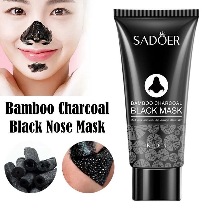60G rimozione di punti neri punti neri maschere per il viso naso bambù carbone punto brufolo Anti Acne Spot cura della pelle del viso bellezza salute