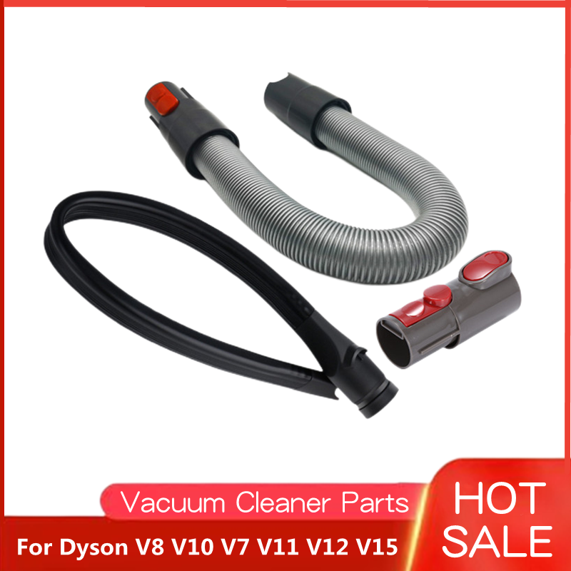 Dyson v8 v10 v7 v11 v12 v15掃除機用アダプターホースキット,接続および拡張用の柔軟な掃除機