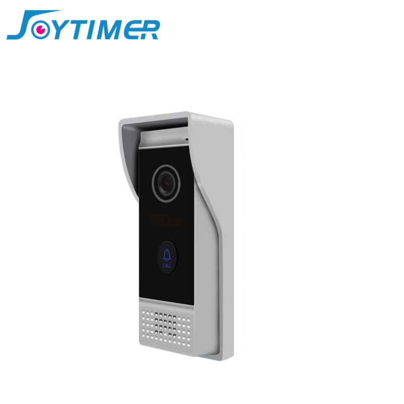 Joytimer 4-Wired Vídeo Porteiro Painel de chamada AHD720P Campainha de Porta Externa IP65 À Prova D' Água 110° Lente Angular Visão Noturna IR