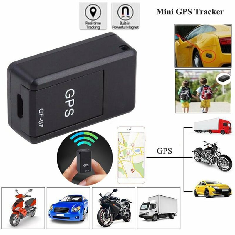 Rastreador GPS magnético GF07 2, dispositivo de seguimiento de tiempo real, localizador GPS para vehículos y camiones, dispositivo de seguimiento de grabación antipérdida, envío directo