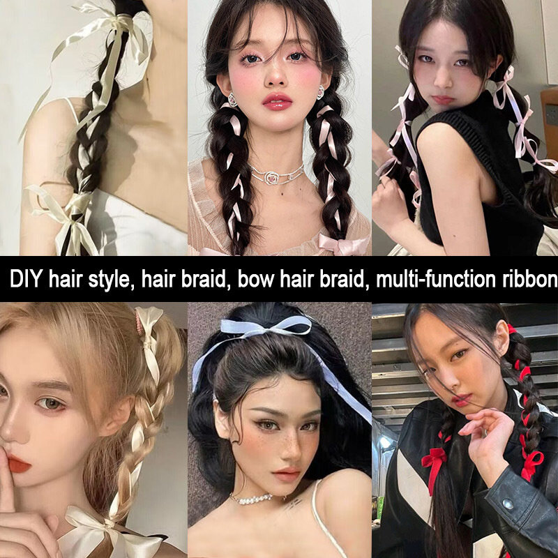 Klip Rambut Busur Beludru Besar Antik Tren Jepit Rambut Pita Panjang Ikat Rambut untuk Wanita Anak Perempuan Aksesori Rambut Perhiasan Pernikahan