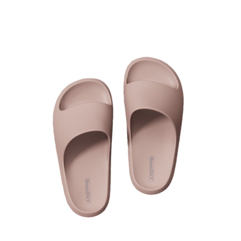 Feet feeling slippers for women in summer, indoor, home, non slip bathroom, shower, home, mocha sandals for men in summer