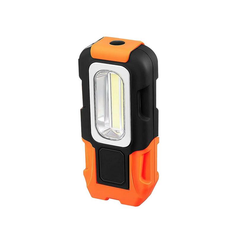 Linterna LED magnética multifuncional para mantenimiento de coche, lámpara de inspección al aire libre, varilla magnética, 2 piezas