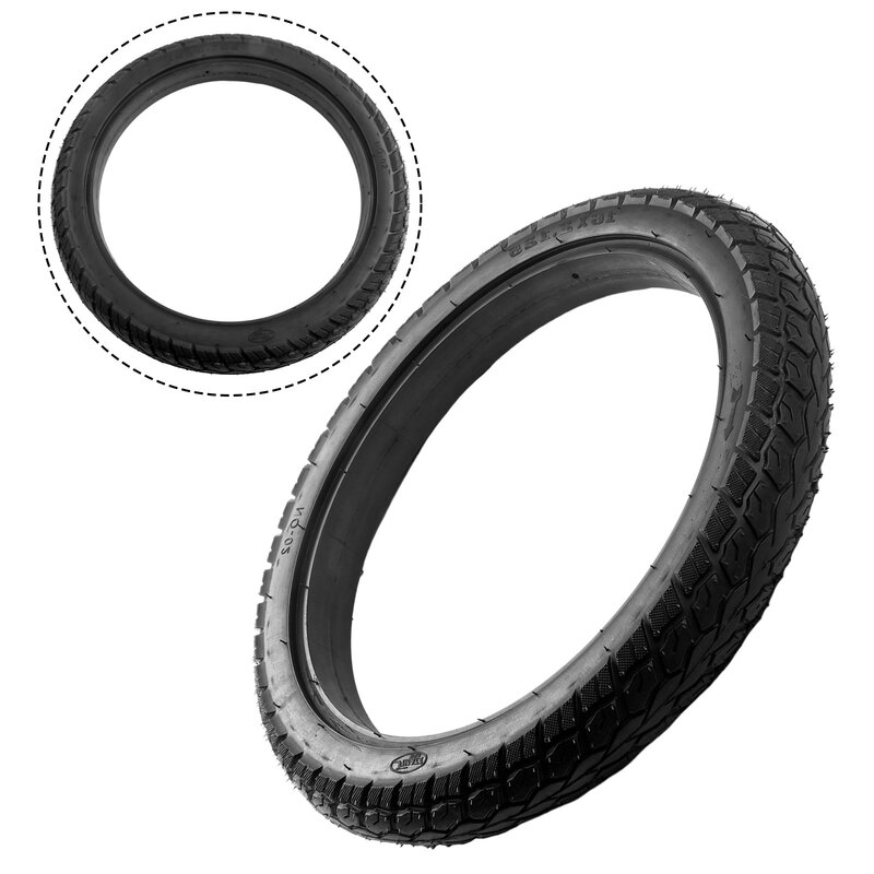 Neumático de 16 pulgadas para bicicleta eléctrica, neumático sólido de 16x2.125(57 a 305), piezas de repuesto para bicicleta eléctrica de alta calidad
