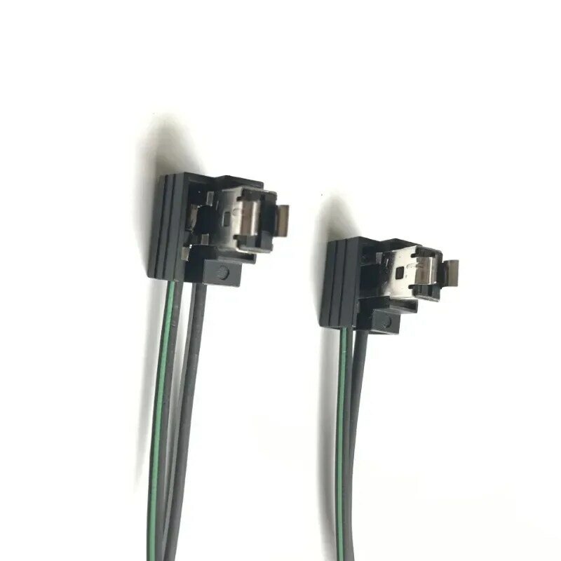 헤드 라이트 램프 전구 소켓 와이어 배선 하네스 커넥터 플러그 어댑터 라인, H1 전구용, 2 개
