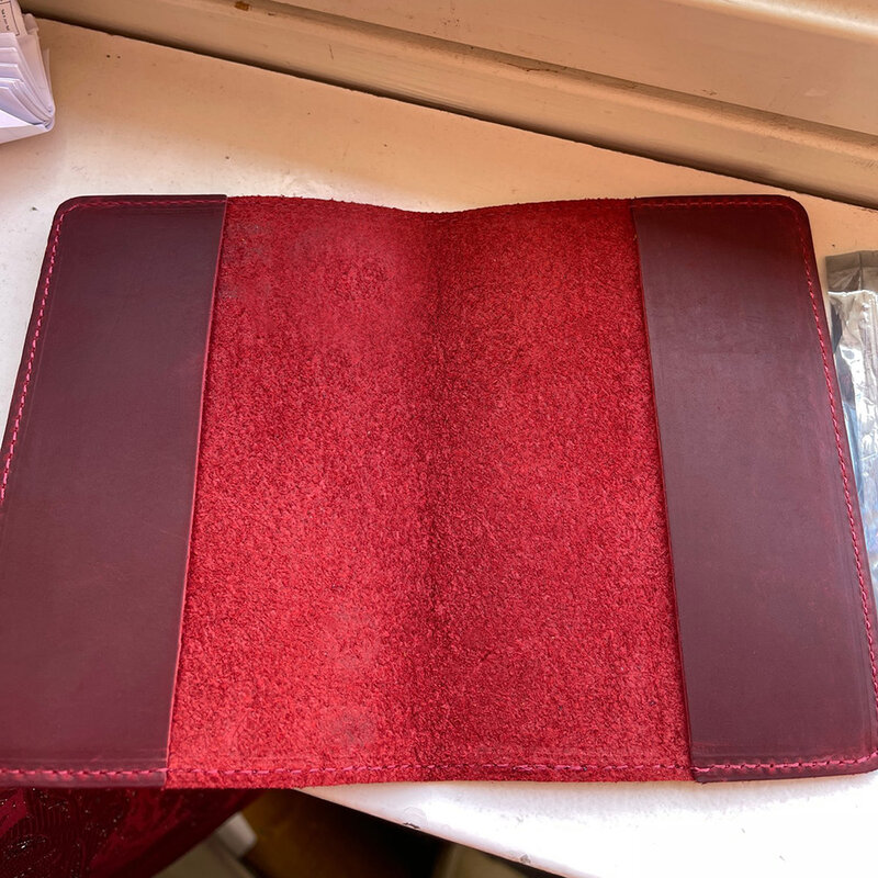Couverture de passeport en cuir véritable unisexe, porte-passeport portugais, étui de protection rétro, portefeuille de voyage, vache