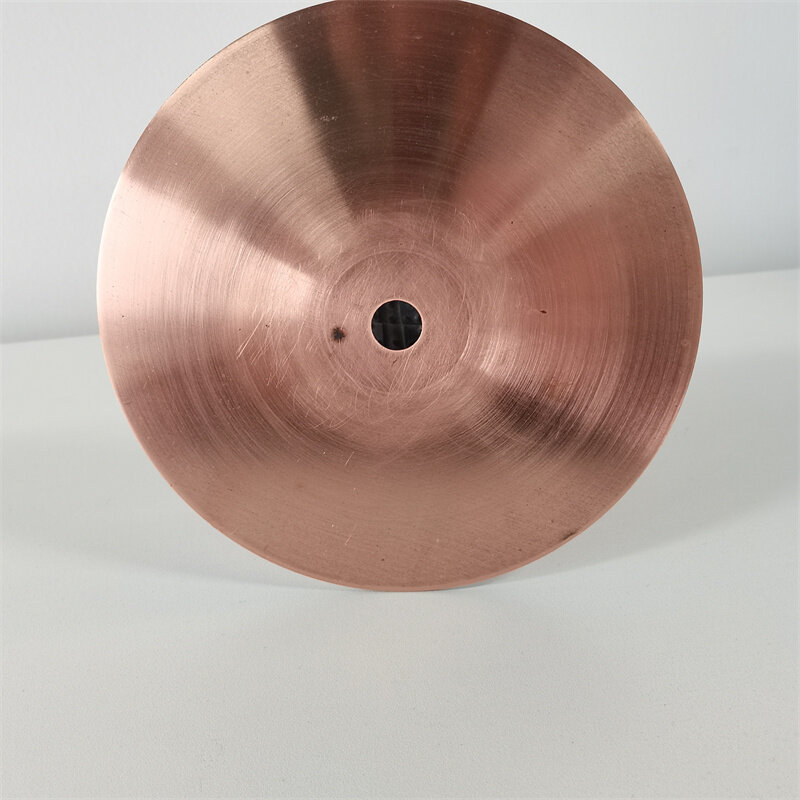 Disque de polissage en cuivre pour pierres précieuses, 150mm, disque de polissage final