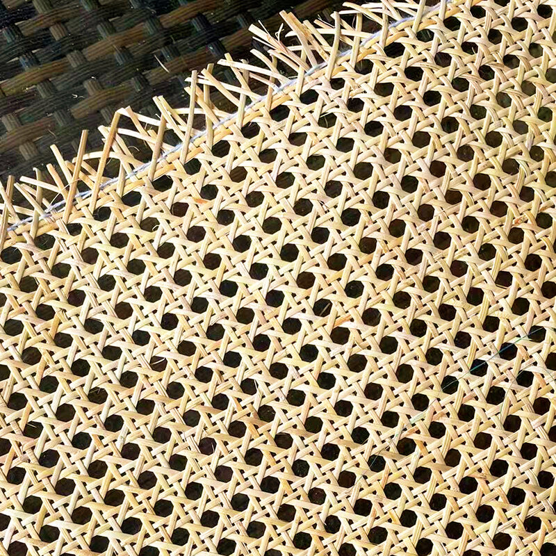 Natürliche hochwertige echte Rattan Multifunktions hand gefertigte Kunst handwerk Dekorationen gewebte Möbel Stuhl Tisch lampe Reparatur material heiß