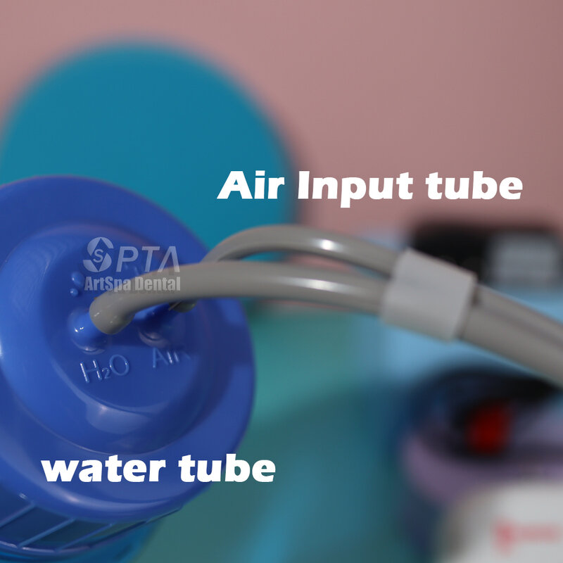 Woodpeck dentystyczna butelka na wodę System zasilania do modelu Piezo skalera przy-1 specjalnych ultradźwiękowych rurkach wejściowych powietrza narzędzia dentystyczne