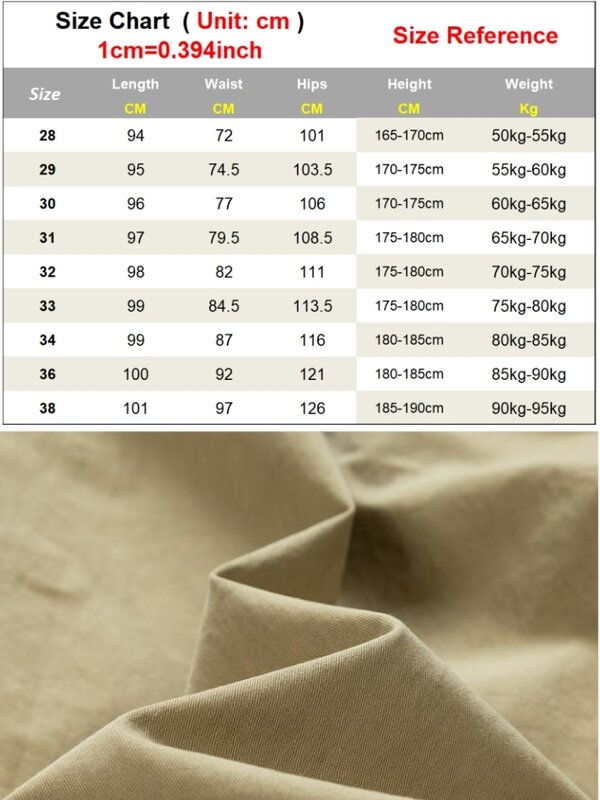 2023 New Cargo Pants Men Multi-Pockets Workwear Drawstring Casual Straight Pant Male Loose Cotton Baggy Trousers