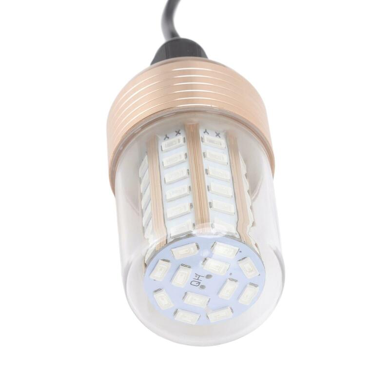 Lampe de pêche SubSN pour la nuit, éclairage sous-marin, 60 LED