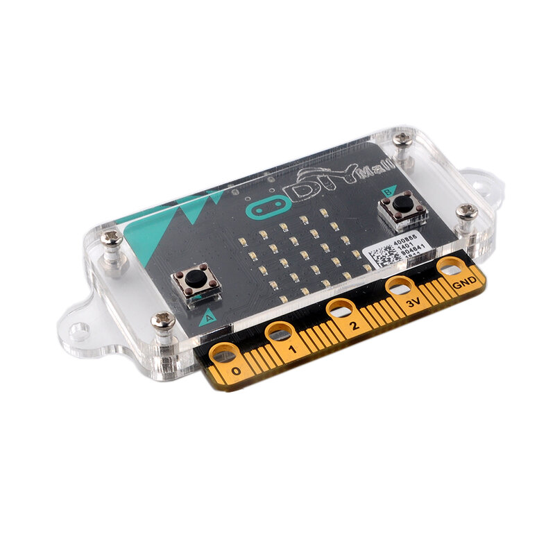 Microbit Acrylic Case Transpaerent Protective Shell for BBC Micro:bit Mainboard kids Children Education Learning Teaching