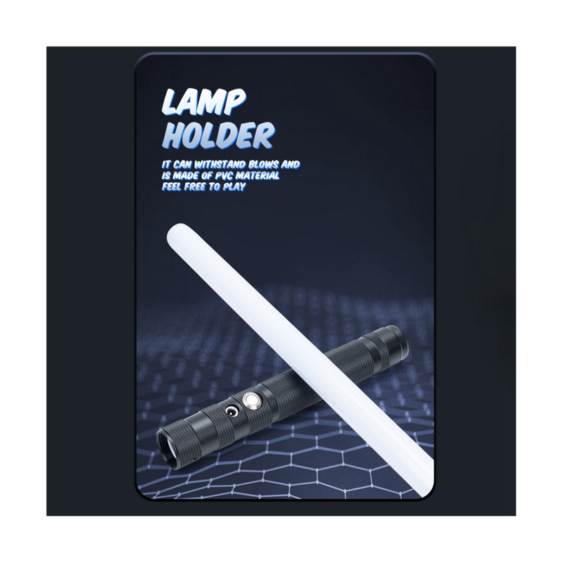 Laser Licht Sabel Oplaadbare Flitser 2 In 1 Schoktechnologie Geluidseffect 15 Kleur Cosplay Speelgoed Verjaardagscadeau-B