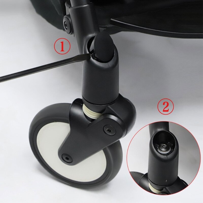 Baby Strollers Rubber Wheels Accessories Front-Back Wheel for Yoya Vovo yoyo G99C