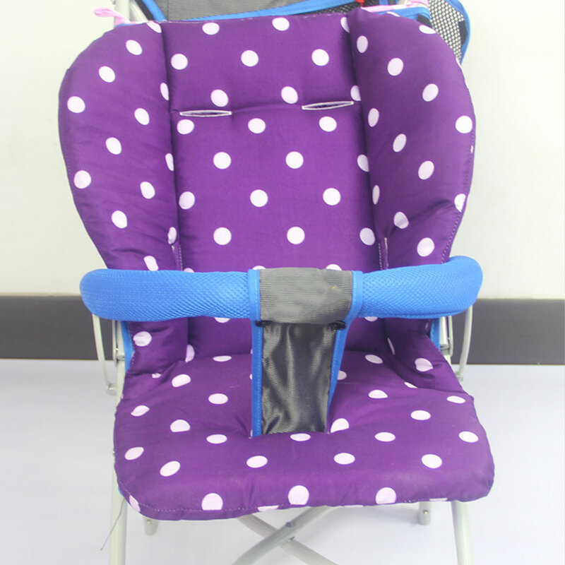 Almofada Universal Fit Baby Stroller Pram, Almofada do assento macio e confortável, fácil de instalar e remover